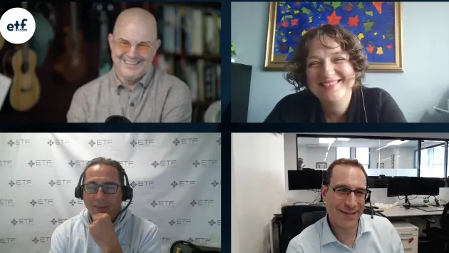 ETF Zoo: The Leveraged ETF Frenzy Picks Up Momentum Dave Nadig, Lara Crigger, Mike Akins, and Todd Sohn all share a laugh